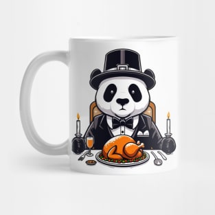 Happy Thanksgiving Giant Panda Mug